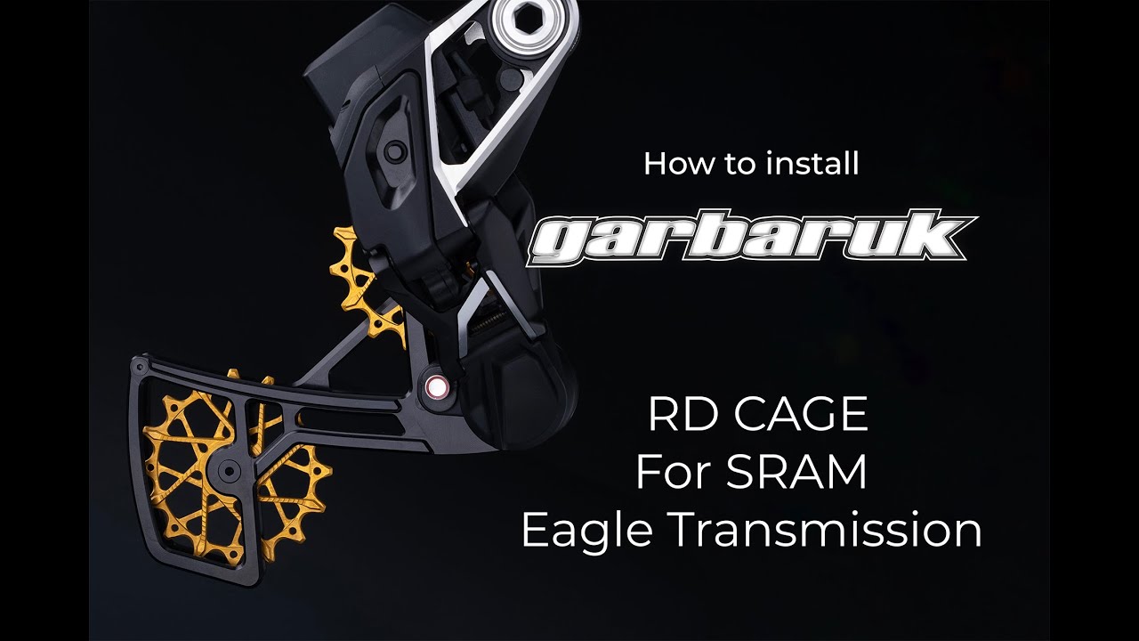 SRAM Eagle T-Type AXS – Kit Jaula Carbono Para Desviador Trasero (12V, Repuesto Oficial)