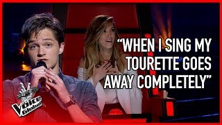 Guy with Tourette WOWS The Voice coaches | STORIES #4