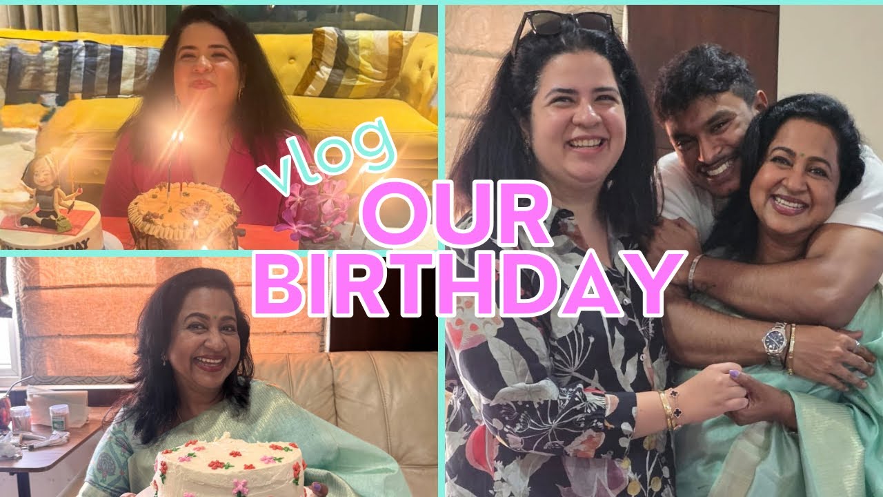 Double Birthday Surprise! 🎂❤️ My Best Celebration Ever With Mom | Family & Love | Rayane Mithun