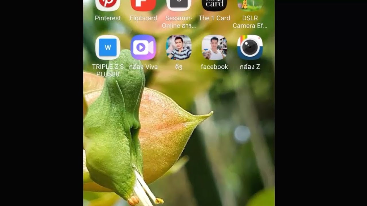 สร้างรูป icon บนมือถือ เป็นรูปเราเองโดยไม่ต้องโหลด app ง่ายๆ