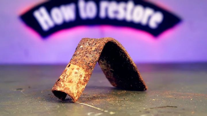 Repairing a very rusty small shovel 😲