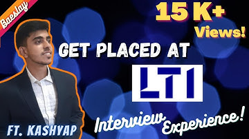 Larsen and Toubro Infotech | LTI - Placement Interview Experience | 2021 | #31
