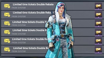 *Tips* 😍 How to earn more and Fast limited time tickets Double Rebate in Rabbit year event codm 2023