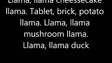 Llama Song Lyrics