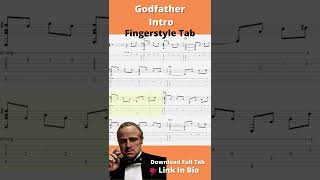 The Godfather Fingerstyle Guitar Tab
