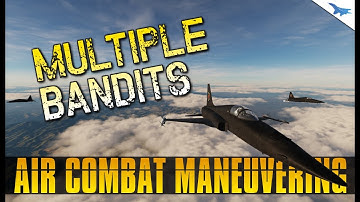 Multiple Bandits In ACM | Air Combat Maneuvering | DCS | Part 4