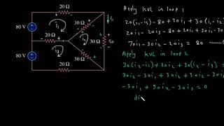 Mesh analysis 6 | Electrical Engineering