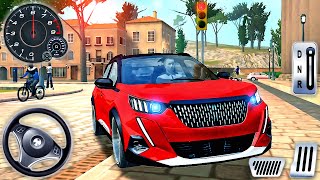 New Luxury SUV Peugeot 208 Driving in Miami City - Taxi Sim 2022 Evolution #4 - Android GamePlay screenshot 4