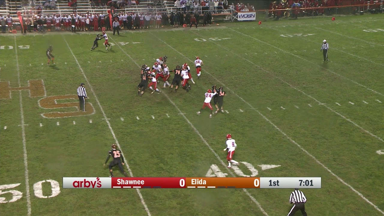 Shawnee vs Elida Football YouTube