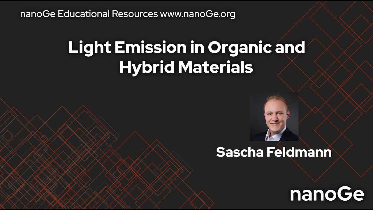 Light emission in Organic and Hybrid Materials by Sascha Feldmann