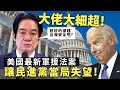 20240206D 大佬大細超！美國最新軍援法案，讓民進黨當局失望！