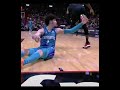 This is the SECOND time this 2025/26 season that Lamelo Ball tripped Bam Adebayo 🤔