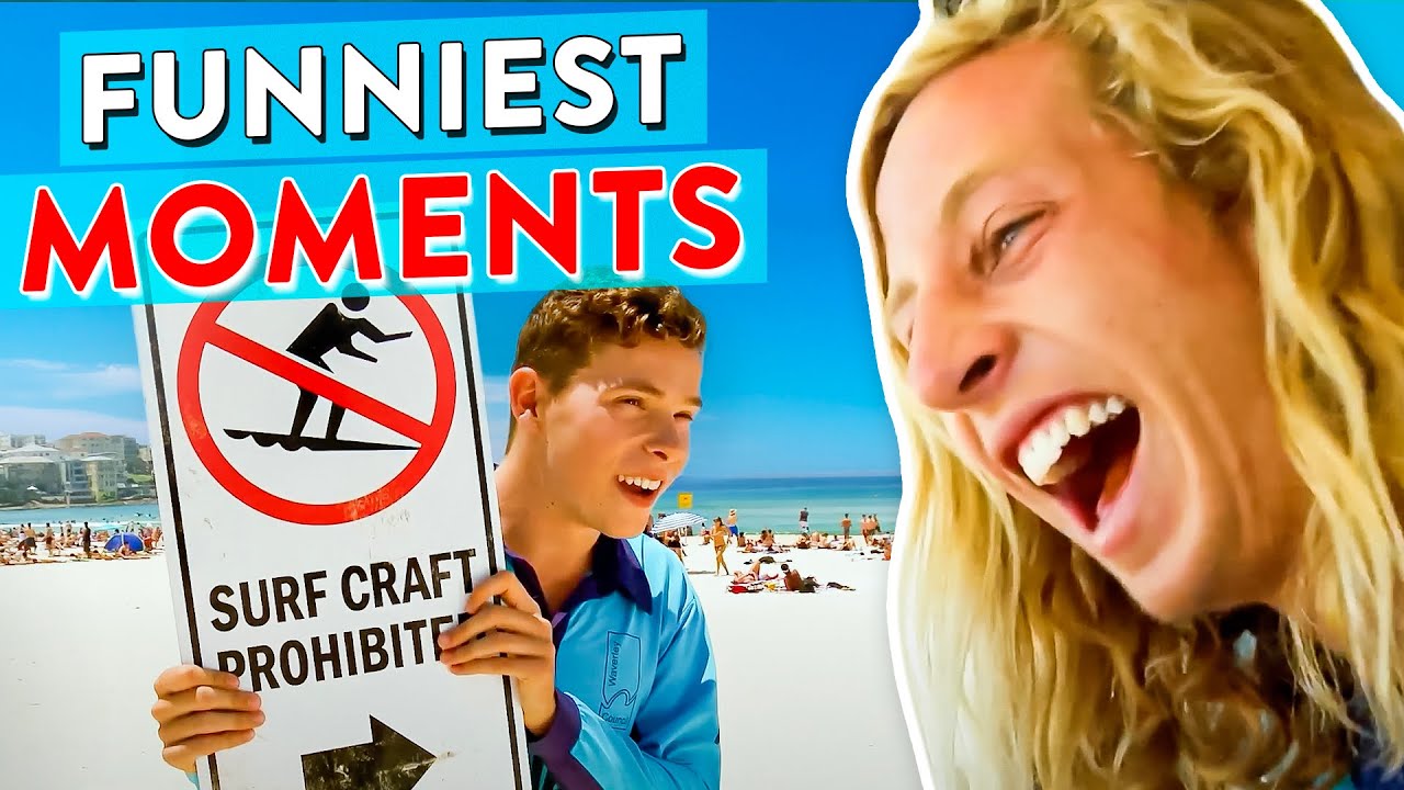 All of Bondi Rescue's FUNNIEST Moments - YouTube