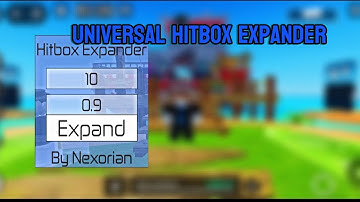 "OP Hitbox Expander Script Universal 2024 | Pastebin Link