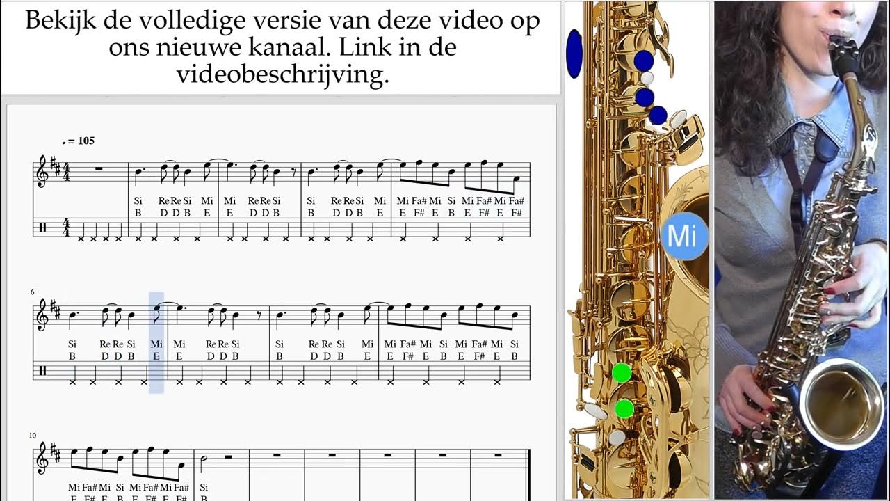 Saxofoon Leren Spelen (Tenor) Linkin Park Lost Tablatura umtn799 voorvertoningen YouTube