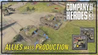 Allies mass Production | Company of heroes 3