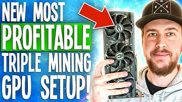 New most profitable triple mining setup (GPU mining in 2023)