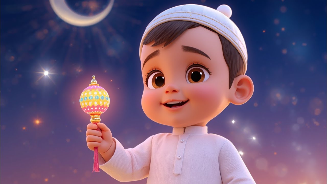 Hasbi Rabbi Jallallah | Cute Baby Islamic Naat | 3D Cartoon Kids Video