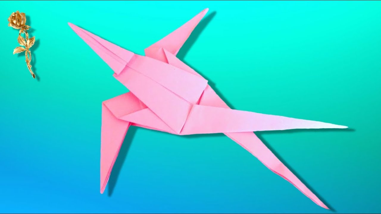 Origami : 🐦 Hirondelle 🐦 - YouTube