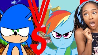 Who's Going to Win?!! Sonic VS MLP