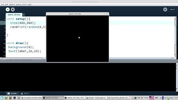 Processing 3 Создаём программу "Угадайка"