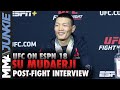 Su Mudaerji wants top 15 after KO in flyweight debut | UFC on ESPN 18 full interview