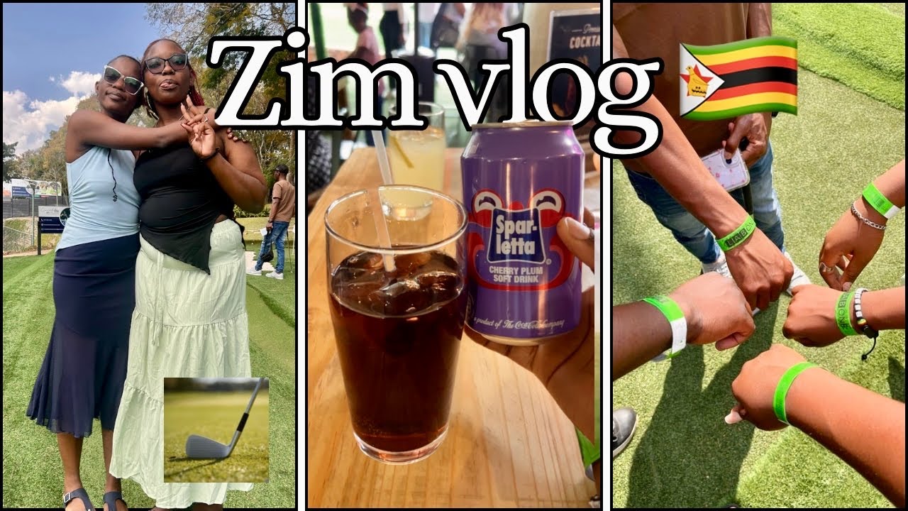 ZIM VLOG 🇿🇼 ||Eating Sadza, Chicken Feet & Derere + playing mini golf | 