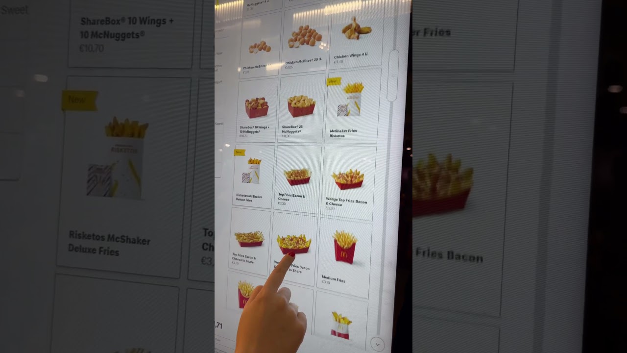 McDonalds in Spain 🇪🇸 