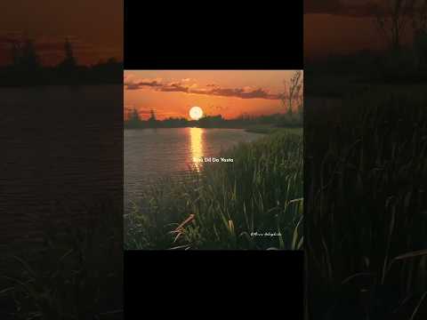 Aaj din chadheya|Asthetic lyrical edit|WhatsApp status#shorts#trending#explore #fyp#viral#reels#love