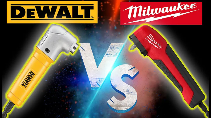 Milwaukee VS Dewalt Right Angle Attachment #milwaukee #dewalt #toolreviews