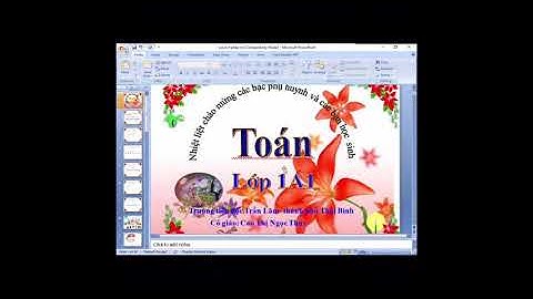 Toán lớp 1 : phép trừ dạng 17 - 3