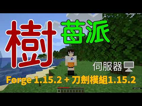 能玩Minecraft模組？樹苺派4安裝Forge+拔刀劍模組伺服器