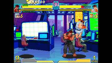 [Arcade] Marvel Vs Capcom: Clash of Super Heroes Ryu & MegaMan