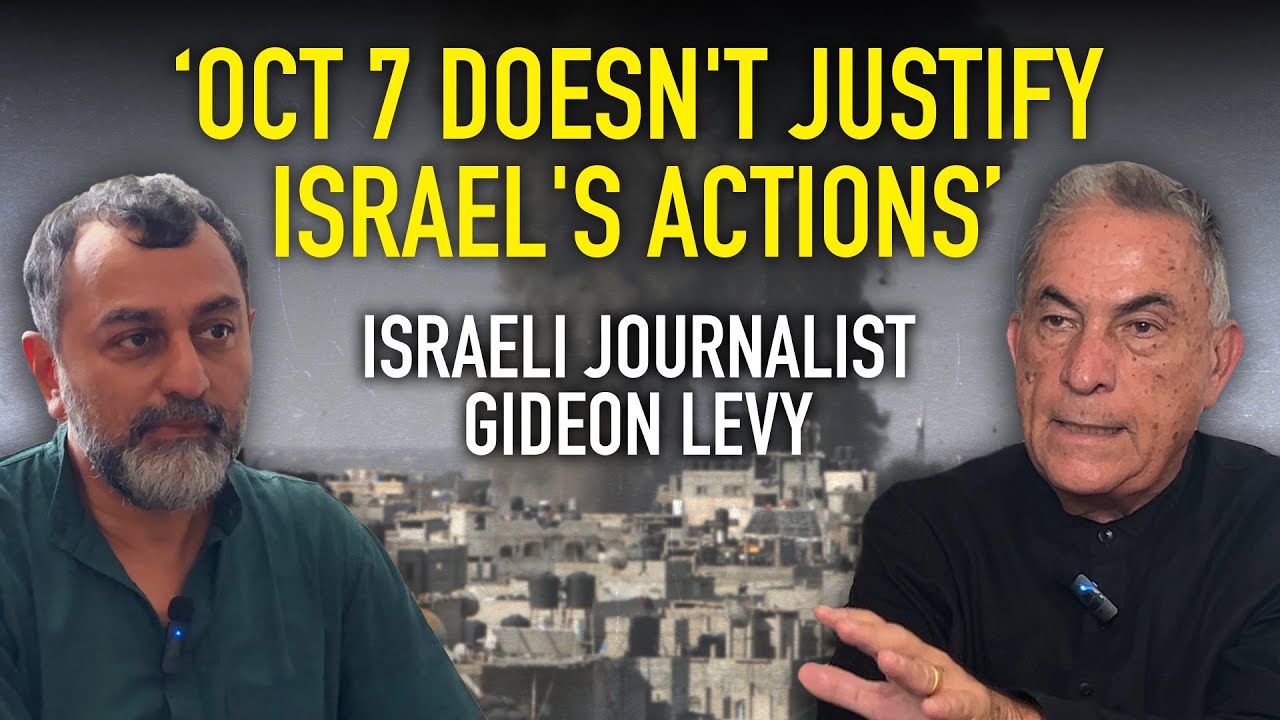 Israel journalist Gideon Levy on TV propaganda, losing friends, and ‘traitor’ tag