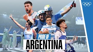 Pride of Argentina 🇦🇷 Who are the stars to watch at #Paris2024?