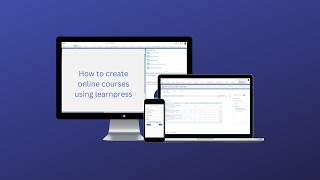 How to create online courses using learnpress?