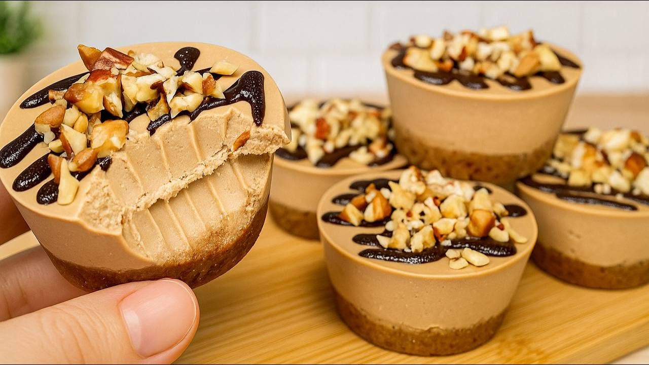 Das beste gesunde Dessert ohne Backen! Gesundes Rezept ohne Zucker!