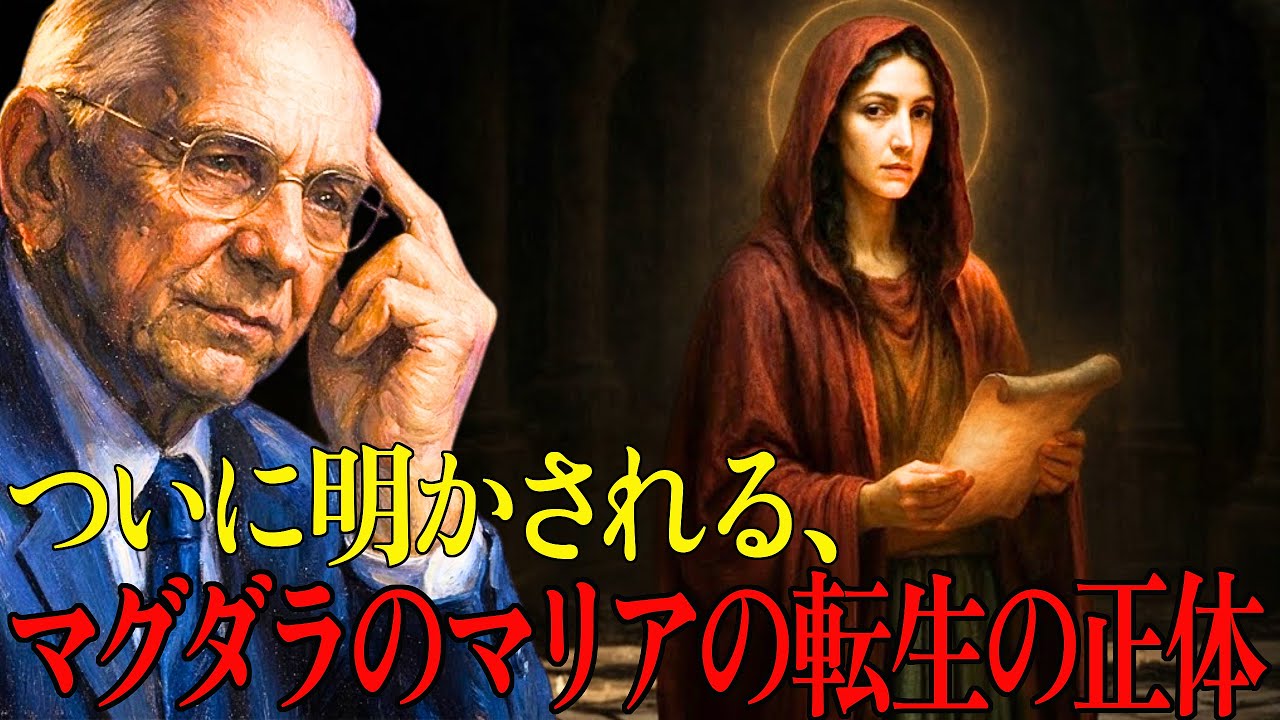 【衝撃】エドガー・ケイシーが暴露した「マグダラのマリアの転生の秘密」死後の世界と魂の輪廻の真実【霊界の秘密】【死後の世界】