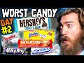 Worst Halloween Candy Bar Taste Test (Day 2)