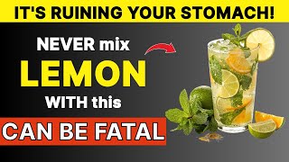 Seniors: The Lemon Mistake: Why This "Healthy" Habit is Ruining Your Stomach Overnight!
