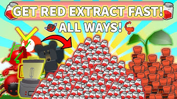 🔴 How to Get Red Extracts Fast in Bee Swarm Simulator 2025!