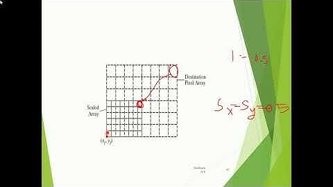 Raster transformations, OpenGL geometric transformation function, Computer graphics & Visualization