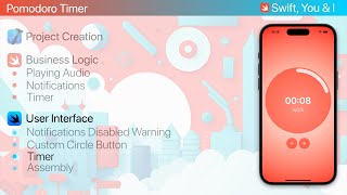 Pomodoro Timer in SwiftUI - Part 8 - Circular Timer