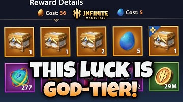 Great Anniversary EVENT! LUCK IS INSANE? | Infinite Magicraid