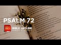 Psalm 72 - Bible Offline