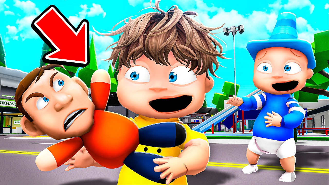 We Gave Our Daddy a SHRINK POTION in Brookhaven...