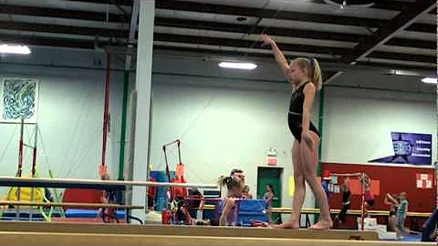 Alyssa Fraser (Dec 8, 2010) Beam Routine