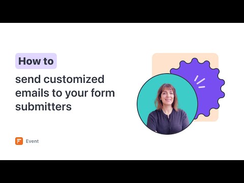 How to send customized emails to your form submitters