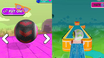 Going Balls Speedrun Challenge Vs Reverse Balls Speedrun Walkthrough Gameplay