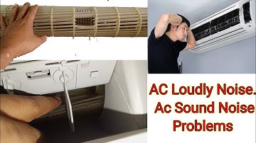 Haier Ac sound problem.  Haier Ac Noise Problem.Split ac  indoor sound problem.#sound